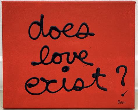 Does Love Exist