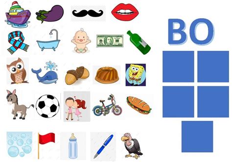 Palabras que empiezan por Bo worksheet | Live Worksheets
