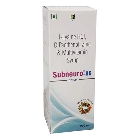 Subneuro-B6 Syrup 200ML