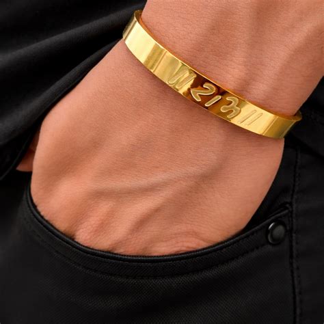 Buy Ram Men's Gold Bracelet Online - Brantashop