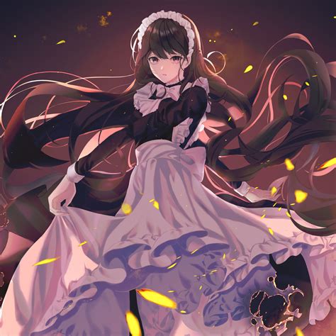 2048x2048 Resolution Anime Girl Dancing Ipad Air Wallpaper - Wallpapers Den