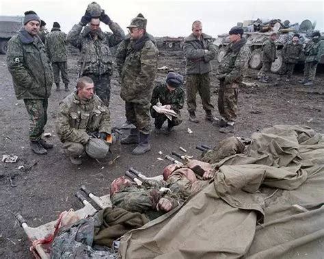 1994年，惨烈的第一次俄罗斯车臣战争珍贵照片