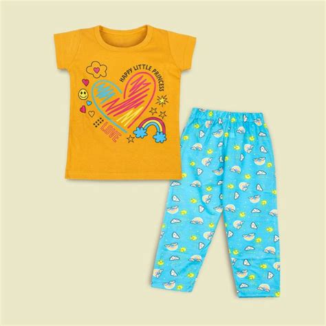 mustmom Girls Casual T-shirt Pyjama Price in India - Buy mustmom Girls ...