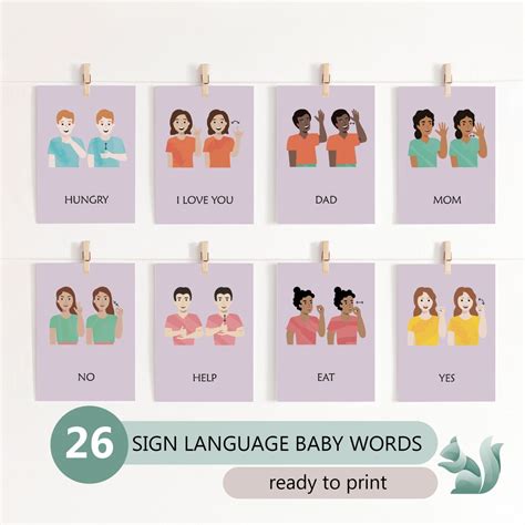 Image result for Baby Sign Language Printable