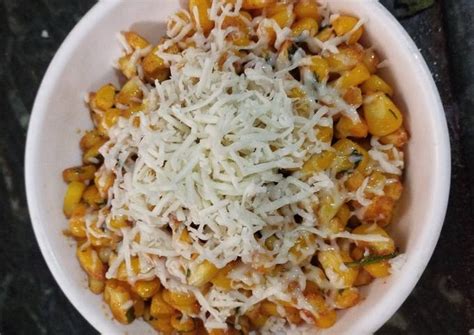 Cheesy masala sweet corn Recipe by Preeti V. Salvi - Cookpad