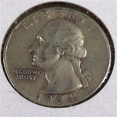 1964 Silver Washington Quarter | Property Room