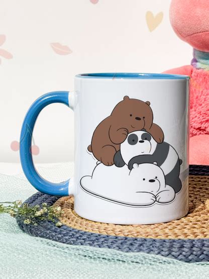 Kids Ceramic Mug 350ml |We Bare Bears Print | Kids Worthy Mugs – 1219 ...