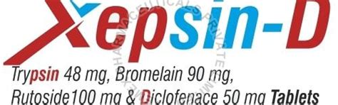Xepsin-d Tablets Manufacturer Exporter Supplier from Chennai India