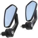 YAKONDA Adjustable Rotatable Stylish Handle Bar Side Rear View Mirror ...