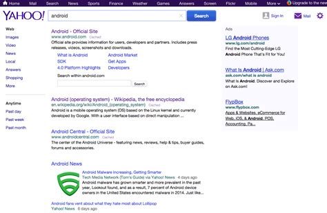 Yahoo! Search 的图像结果
