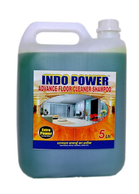 INDO POWER Advance Floor Cleaner Shampoo 5ltr. Jasmine : Amazon.in ...