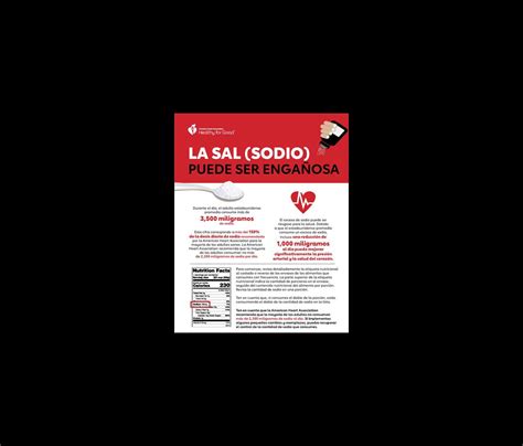 Healthy For Good: Spanish Infographics | American Heart Association