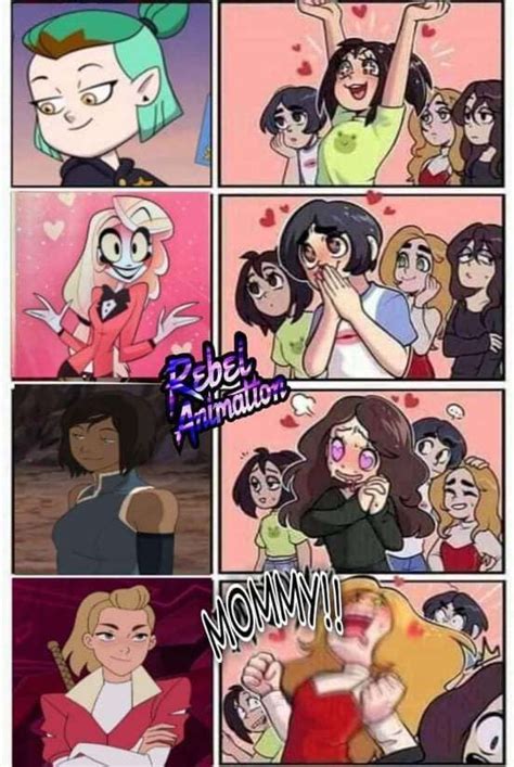 Pin by Da Hsa on memes | Lesbian comic, Owl house, Anime funny