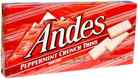Andes Peppermint Crunch Thins, Mint Chocolate Candy, 4.67 oz - Walmart.com