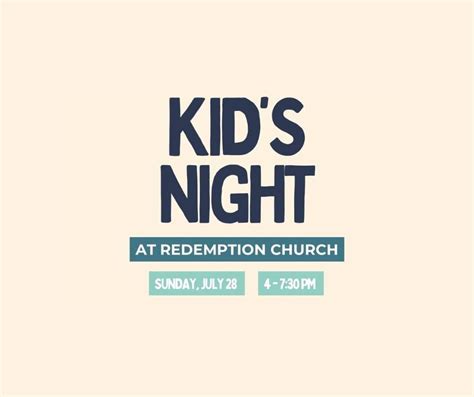 Kids Night at Redemption Church, 310 W Jersey St. Johnstown, Ohio, 28 ...