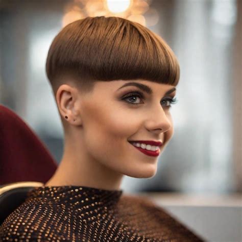 Pin by Woman's Short hairstyles on Bowl cuts in 2024 | Very short hair ...