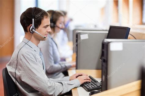 Customer assistant working — Stock Photo © Wavebreakmedia #11194006