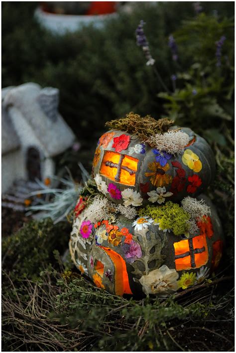 DIY Pumpkin Fairy Houses - Sugar Maple Farmhouse