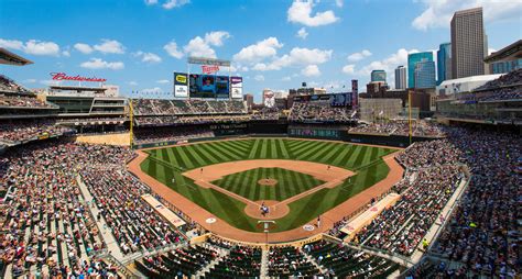 Download Minnesota Twins Baseball Stadium Wallpaper | Wallpapers.com