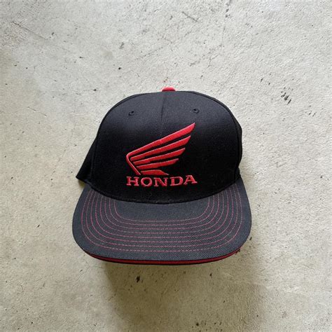 Vintage Honda hat Honda racing hat Size... - Depop