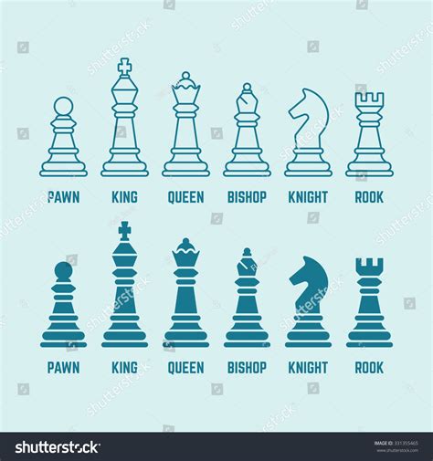 329 Chess Pieces Names Images, Stock Photos & Vectors | Shutterstock