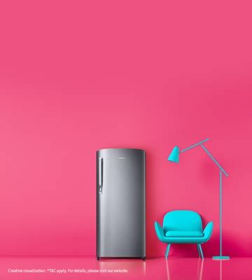 Single Door Refrigerators - Price & Specs | Samsung India