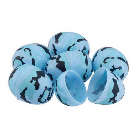 WAY TO CELEBRATE! Camouflage Fillable Plastic Easter Eggs - Blue (1.73 in) Delivery or Pickup ...