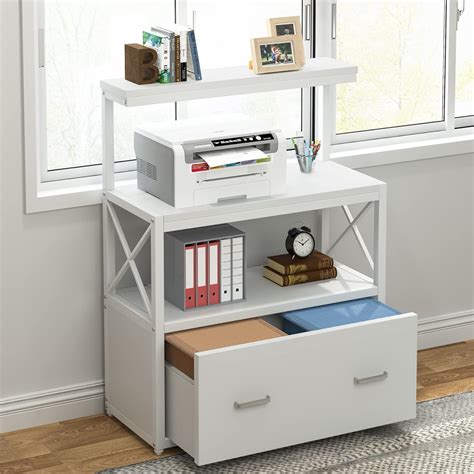 Buy Tribesigns Lateral File Cabinet Modern Filing Cabinet with 1 Large ...