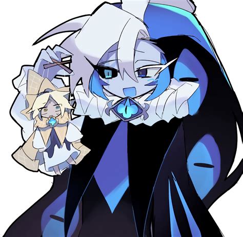 pure vanilla cookie and shadow milk cookie (cookie run and 1 more ...