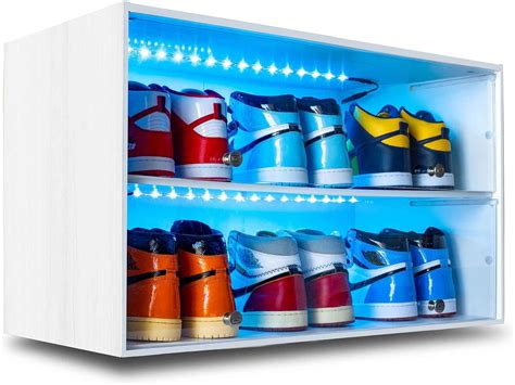 SneakerThrone Sneaker Throne Shoe Rack with Lights for Up To 6 India | Ubuy