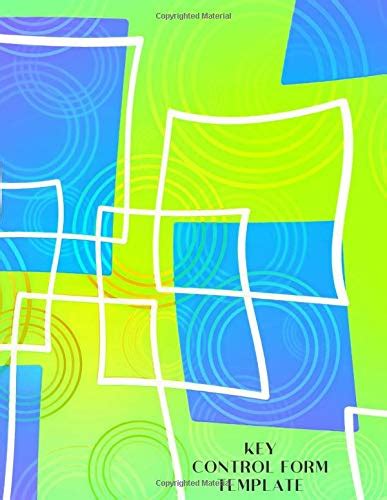 Key Control Form Template Key Checkout System Key Log Sign | Desertcart ...