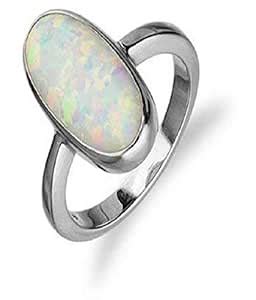Parineeta Gems 14.25 Ratti Natural Certified White Australian Opal ...
