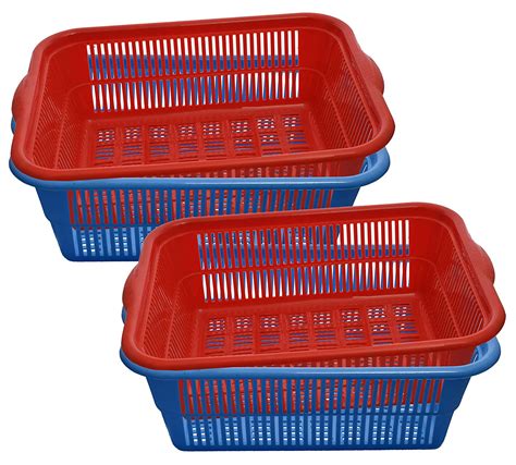 Buy Kuber Industries 4 Pieces Plastic Kitchen Vegetables and Fruits ...
