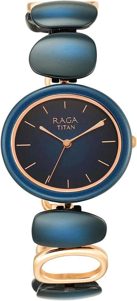 Titan Raga Analog Mother of Pearl Dial Women's Watch 9747WM02 : Amazon ...