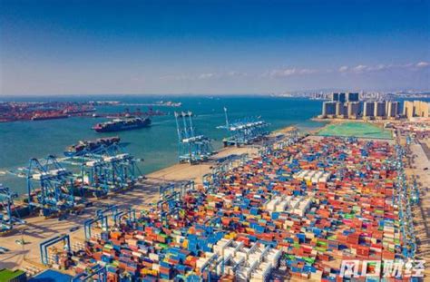 外贸形势持续向好 上半年青岛港外贸吞吐量突破2亿吨凤凰网青岛_凤凰网