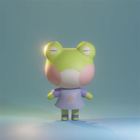 ArtStation - Frog on Blender