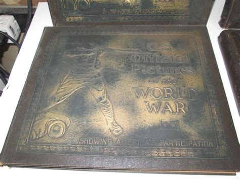 1920 US Official Pictures of the World War 1 Book - Complete Set Vol 1 ...