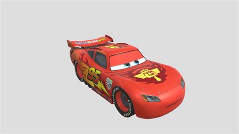 WGP Lightning McQueen (Cars 2) - Download Free 3D model by Juan the ...