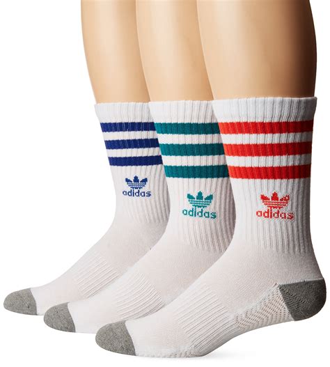 adidas Men's Originals Crew Socks (3-Pack) | ExerciseN