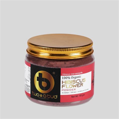 100% Organic Hibiscus Flower Powder– Two and A Bud