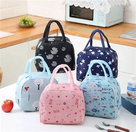 Buy AT Ankit Traders Aluminium Lining Thermal Insulated Lunch Bag Pack ...