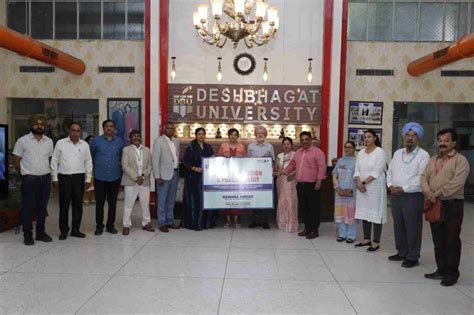 Rehana Ameer Visits Desh Bhagat University, Discusses Collaborative ...