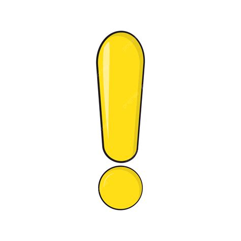 Yelloe Exclamation Mark Warning Road Sign, Yellow Exclamation Mark
