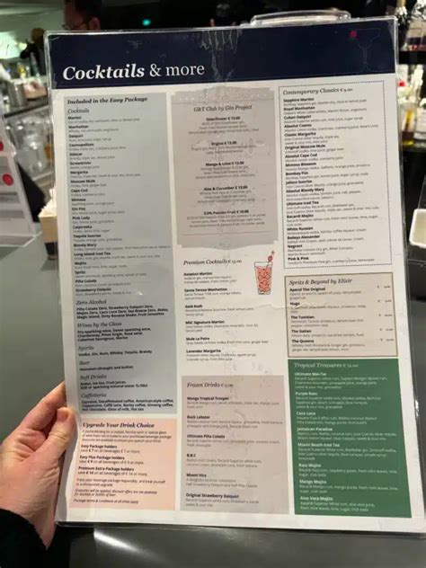 MSC Cruises Drink Packages Guide (2025) - Luxury Cruising