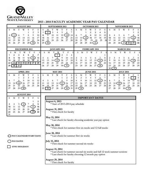 Gvsu 2025 Calendar - University Academic Calendar