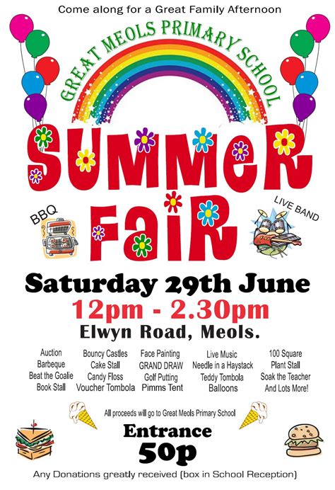 Design A Poster For School Fete at Kathy Carter blog