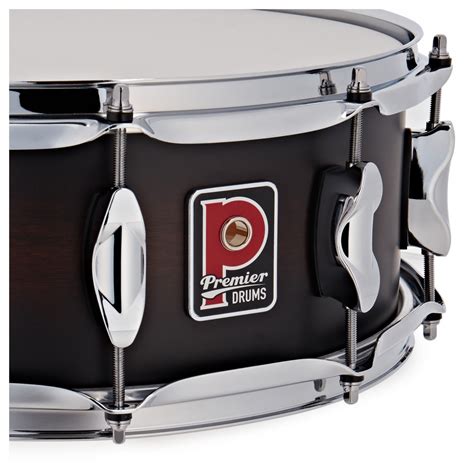 Premier Elite 14" x 5.5" Snare Drum, Walnut Satin Burst | Gear4music