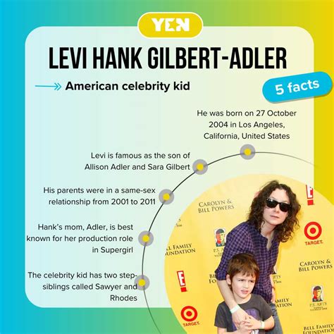 Meet Levi Hank Gilbert-Adler, the son of Sara Gilbert and Allison Adler ...