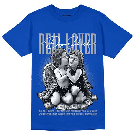 Racer Blue 5s DopeSkill Racer Blue T-shirt Real Lover Graphic – DOPESKILL