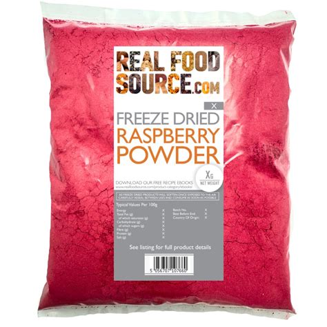 Freeze Dried Raspberry Powder – RealFoodSource